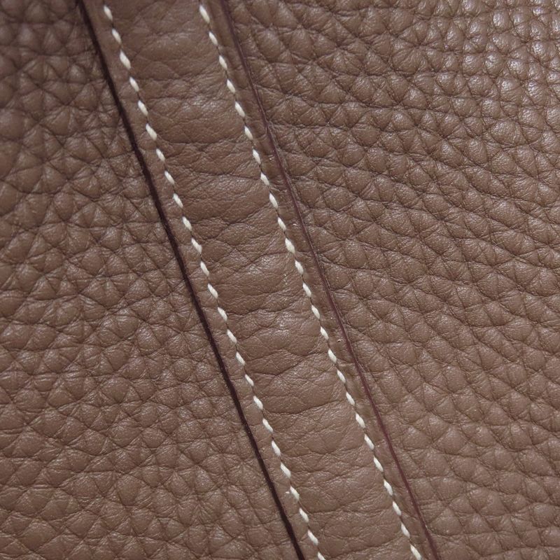 Hermes Picotin Lock PM Etape Silver Hardware Handbag Taurillon Women