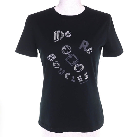 Hermes RE Boucles Cotton Crew Neck Short Sleeve T-Shirt