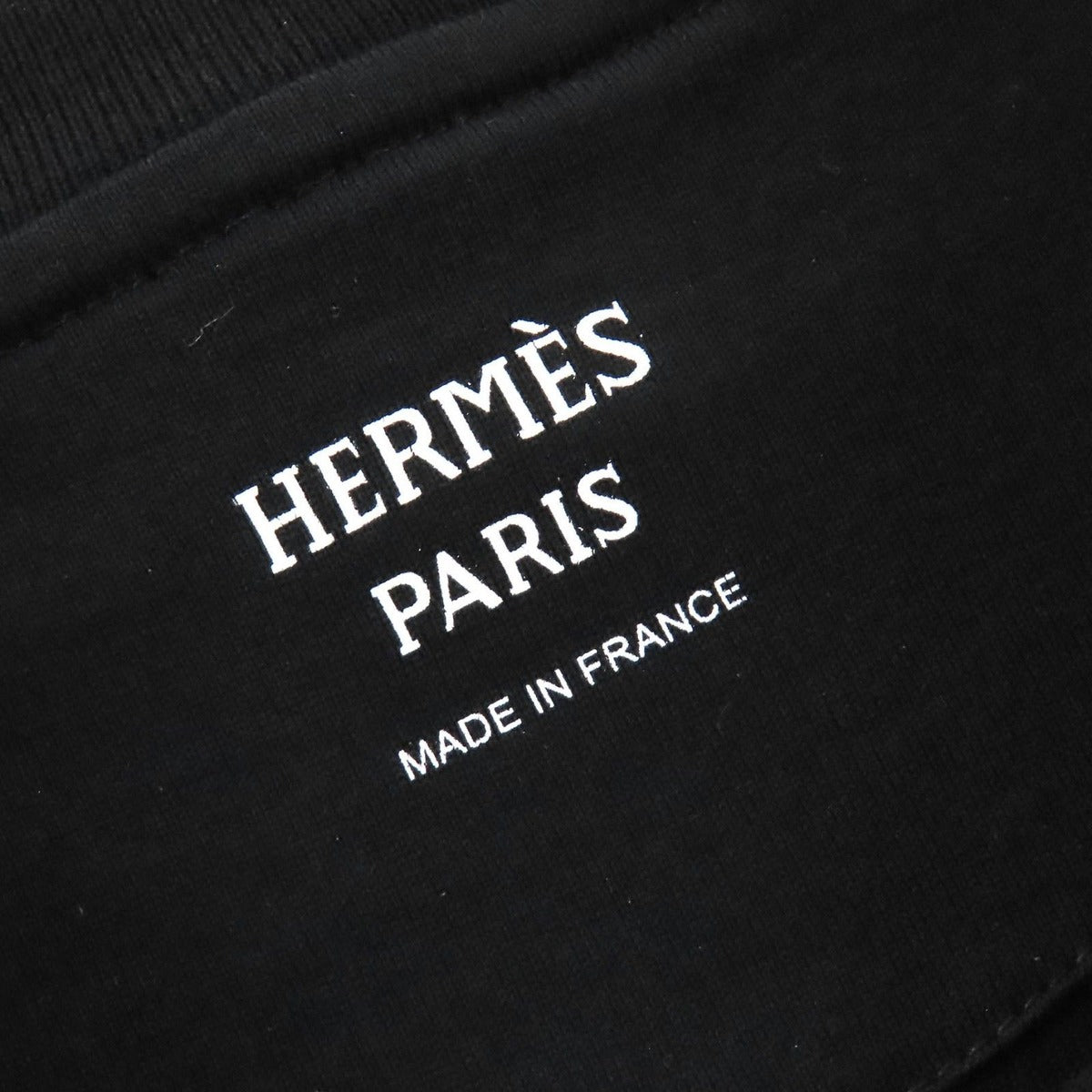 Hermes RE Boucles Cotton Crew Neck Short Sleeve T-Shirt — view 5