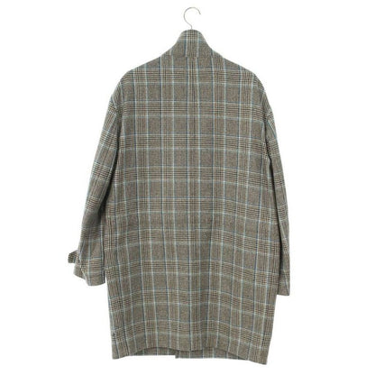 Hermes 24 AW Check Chester Coat 44 — view 2