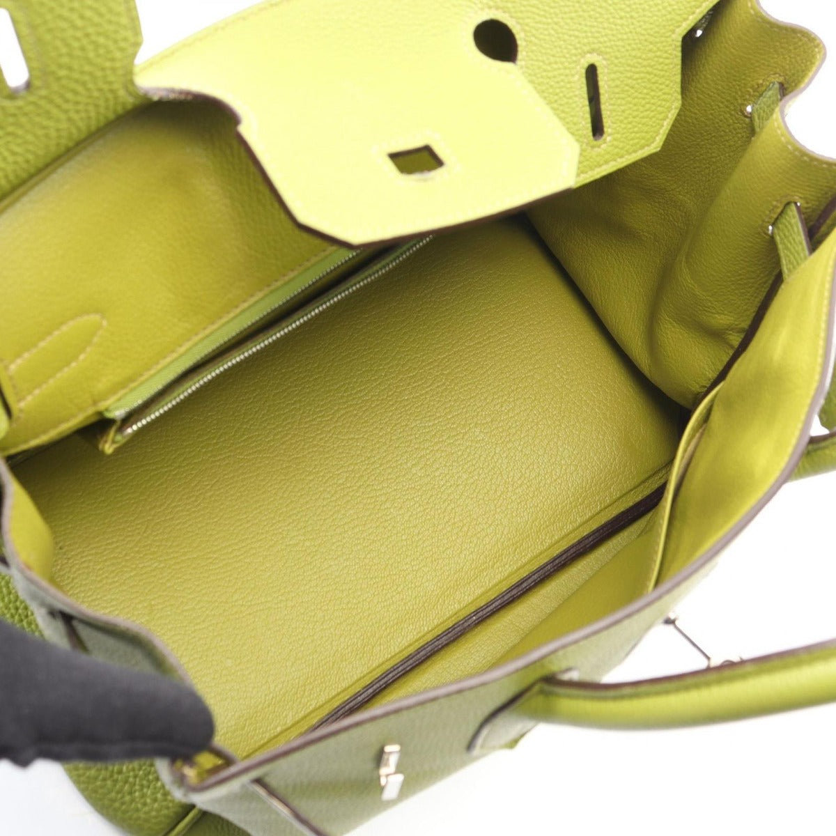 Hermes Handbag Birkin 30 Anise Green Leather — view 3