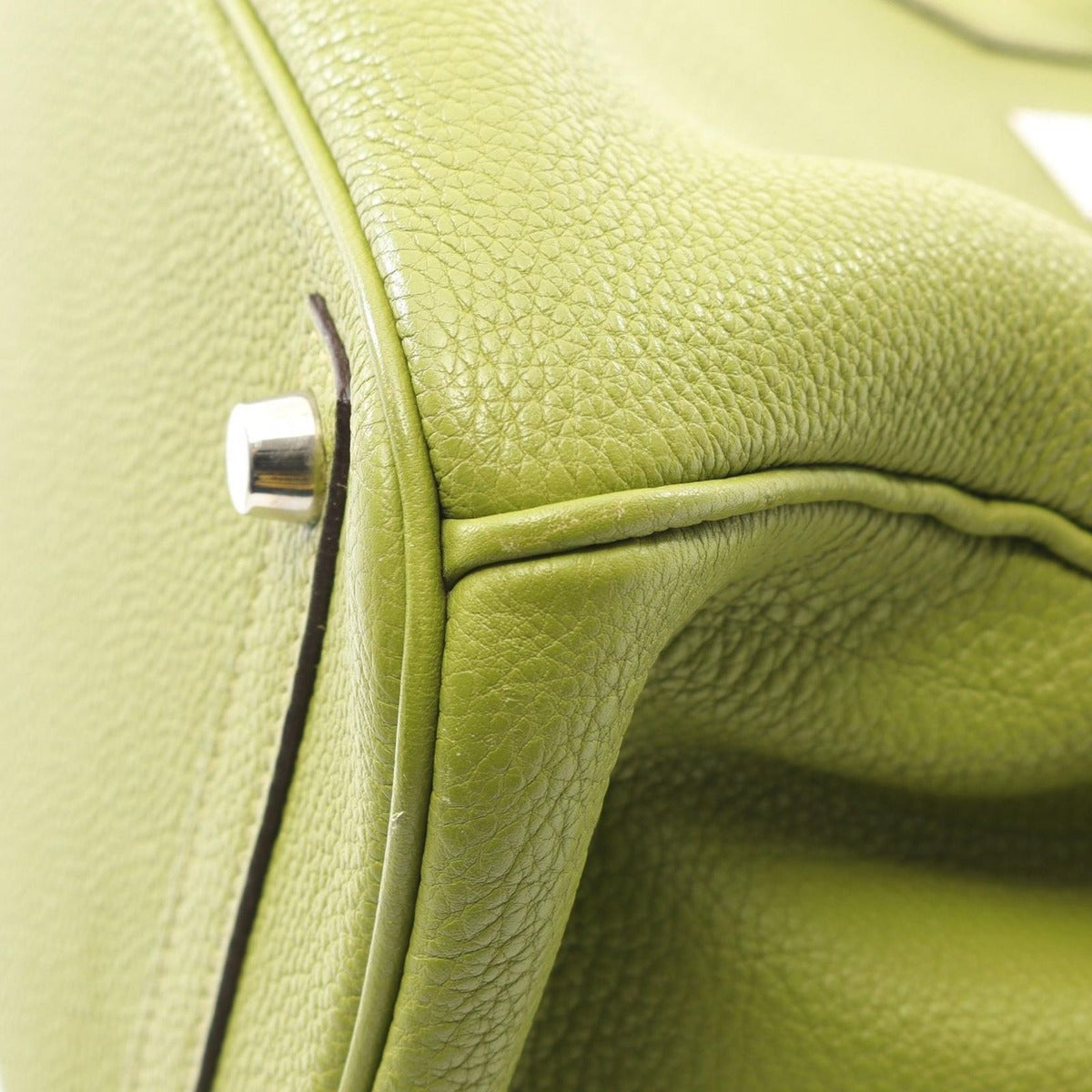 Hermes Handbag Birkin 30 Anise Green Leather — view 6
