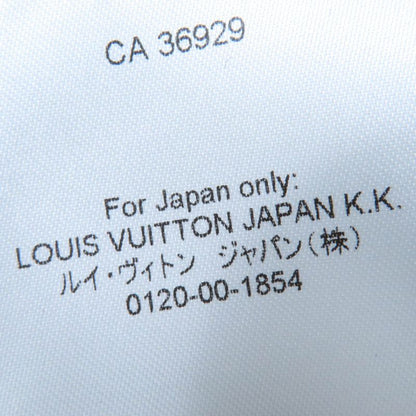 Louis Vuitton 24SS Logo One Shoulder Technical Knit Pullover Top Black XS Made