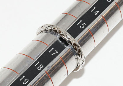 Chanel Pt950 Coco Crush Wedding Ring Width 28mm (011in) J11117