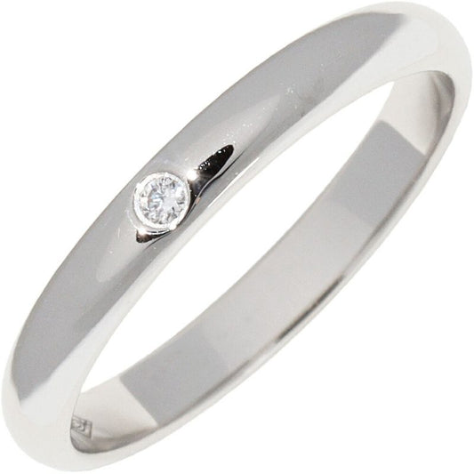 Cartier Ring Pt950 Diamond 1P (001ct) Classic Wedding Ring 1895 Wedding Ring