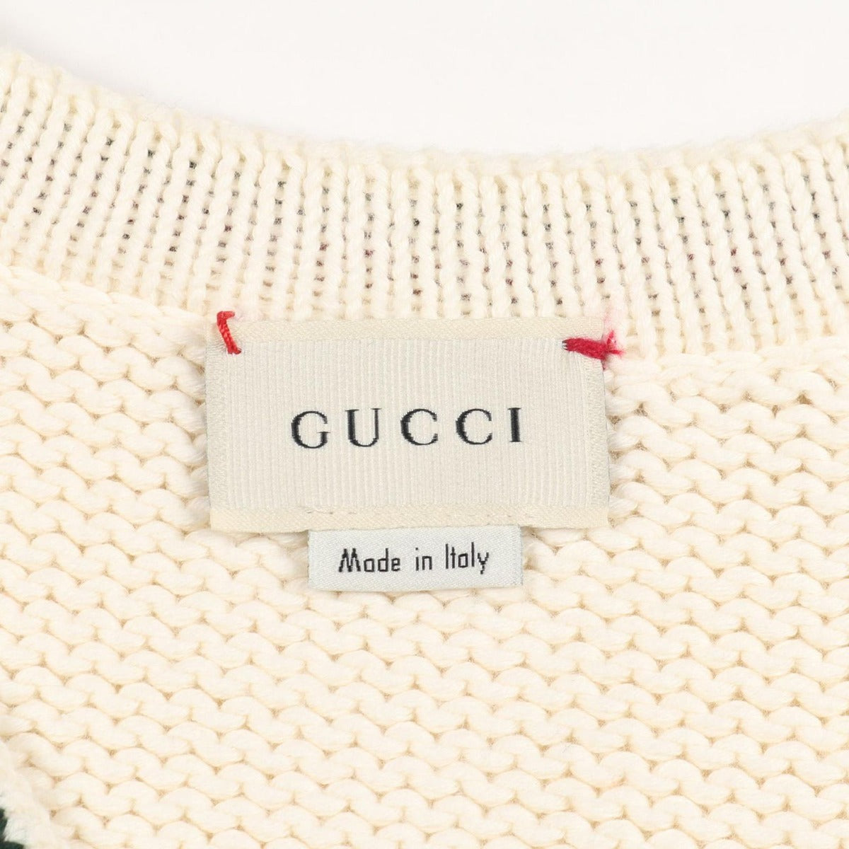 Gucci Cardigan Cotton White 10 — view 3