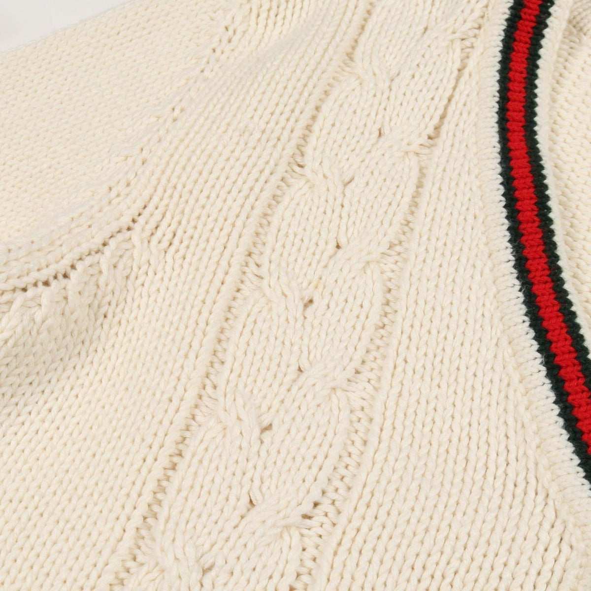 Gucci Cardigan Cotton White 10 — view 7