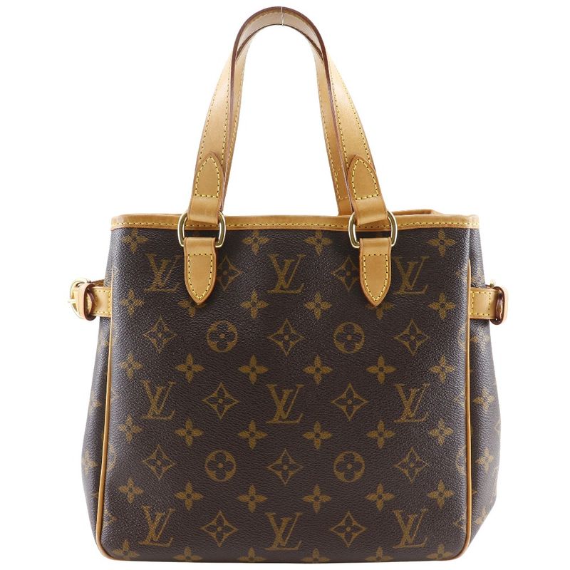 Louis Vuitton Batignolles M51156 Monogram Canvas Brown Vi2098 Ladies Handbag