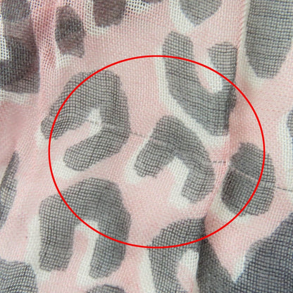 Louis Vuitton Cashmere Silk Logo Animal Border Pattern Large Shawl 182 — view 12