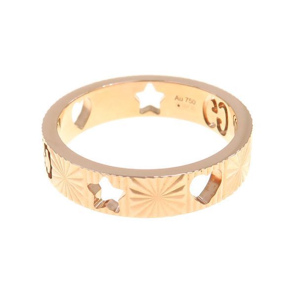 Gucci Iconic Ring / Heart & Star #9 (size Approx 85 Approx) [none Fee Gift