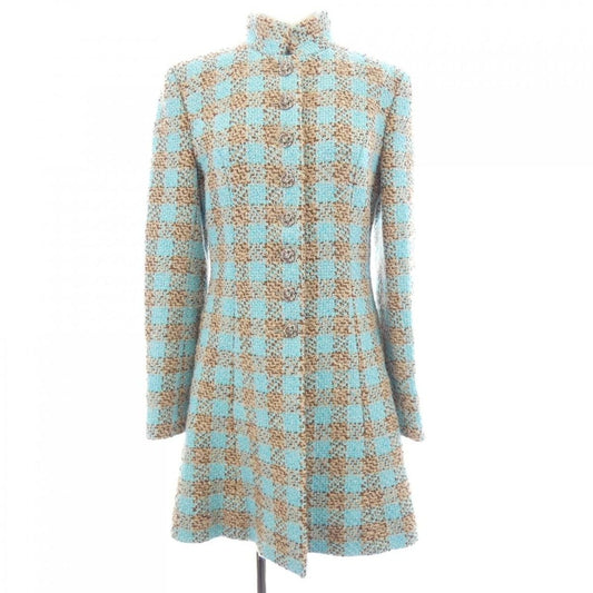 Chanel Coat Blue