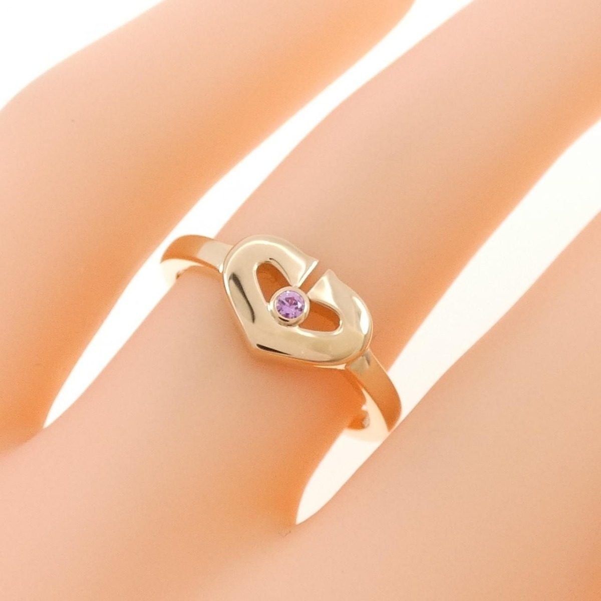 Cartier Chheart Ring Pink — view 6