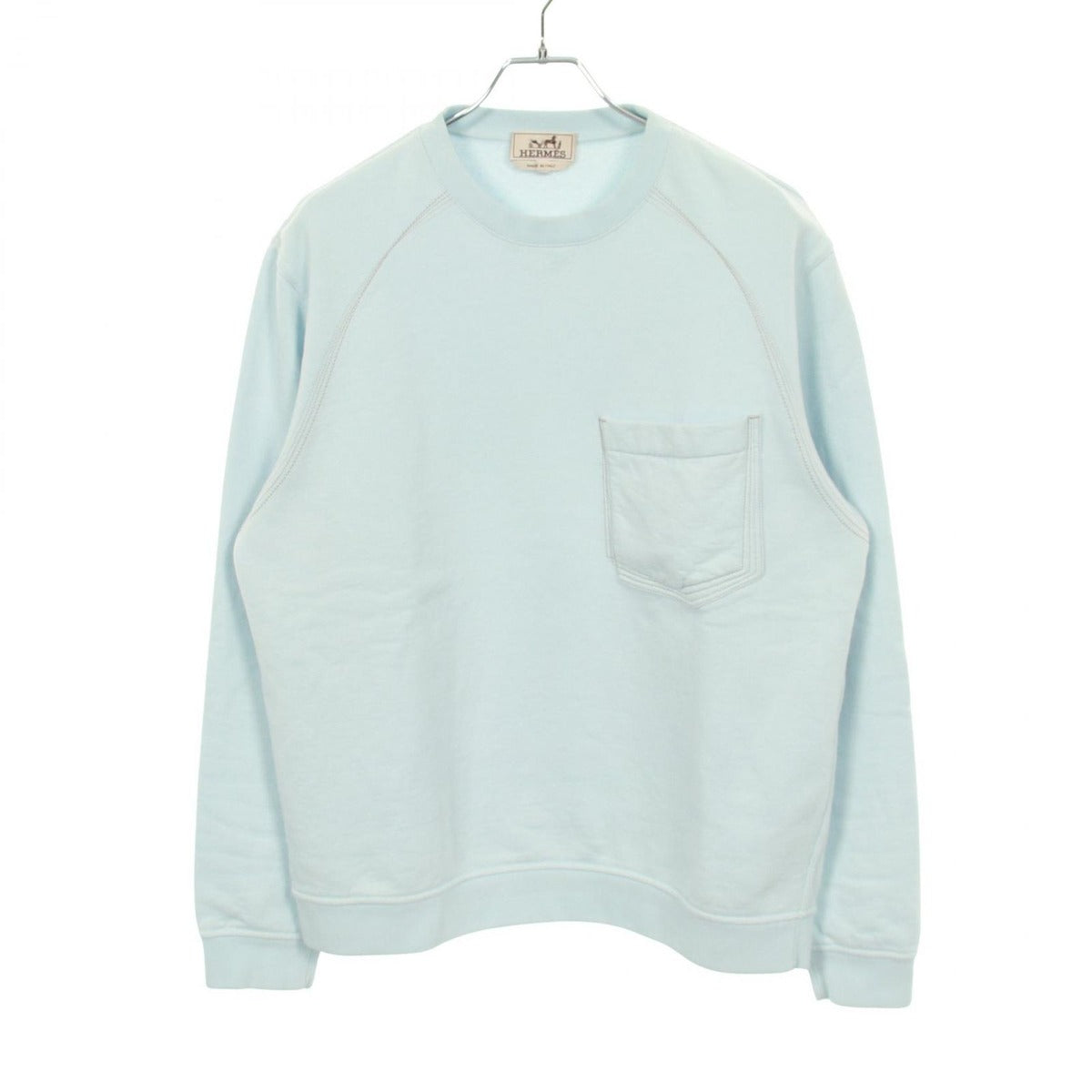 Hermes Sweatshirt Cotton Blue