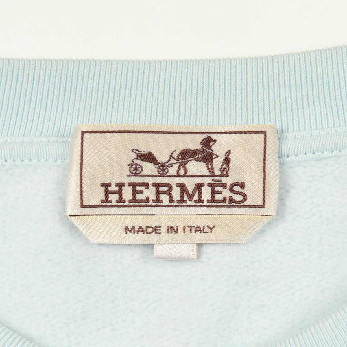 Hermes Sweatshirt Cotton Blue — view 3