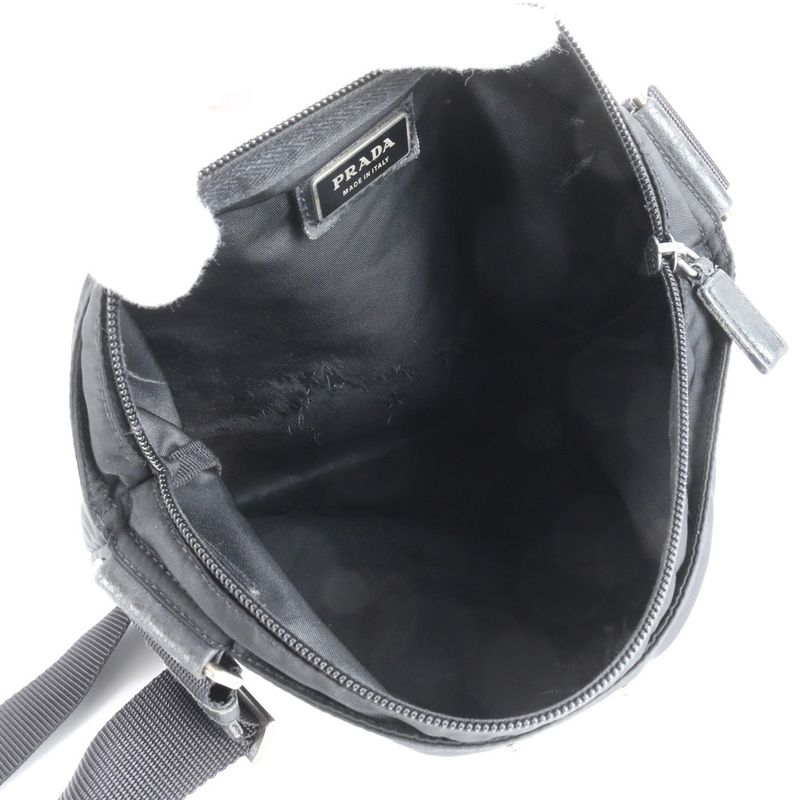 Prada Tessuto Nylon Triangle Logo Shoulder Bag Crossbody Messenger Business