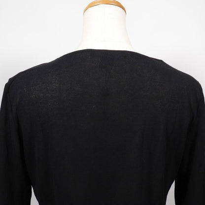 Gucci Ribbon Cotton Black Women's Cut And Sewn