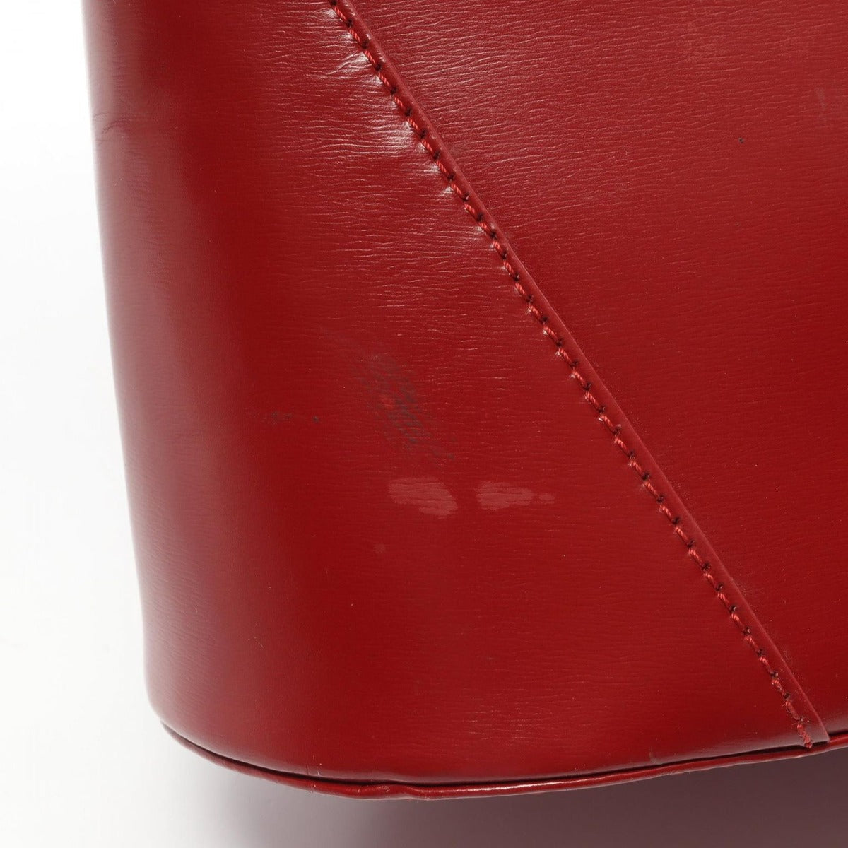 Saint Laurent Yves Handbag Red Leather — view 7