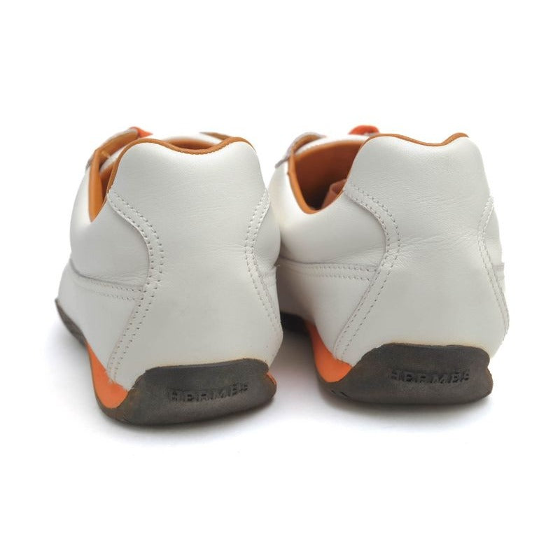 Hermes Shoes Sneakers Low Cut Women Leather White Quick — view 4