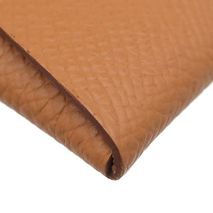 Hermes Coin Case Bastia Vaux Epson Gold Silver Hardware Never Used Brown