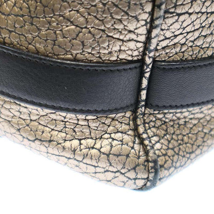 Loewe Paseo 30 Anagram Mini Boston Bag in Gold