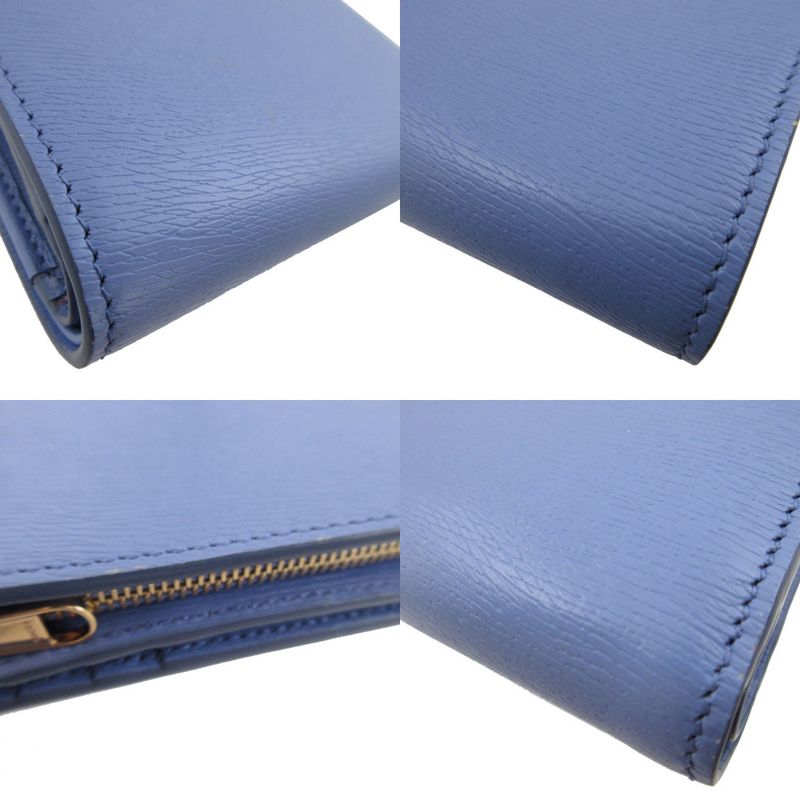 Gucci Leather 772640 Purple Bifold Wallet 0558 Gucci