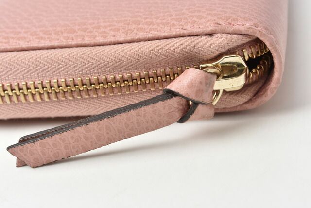 Gucci Wallet Preowned Gucci Foldable Wallet Gucci Swing Leather Light Pink