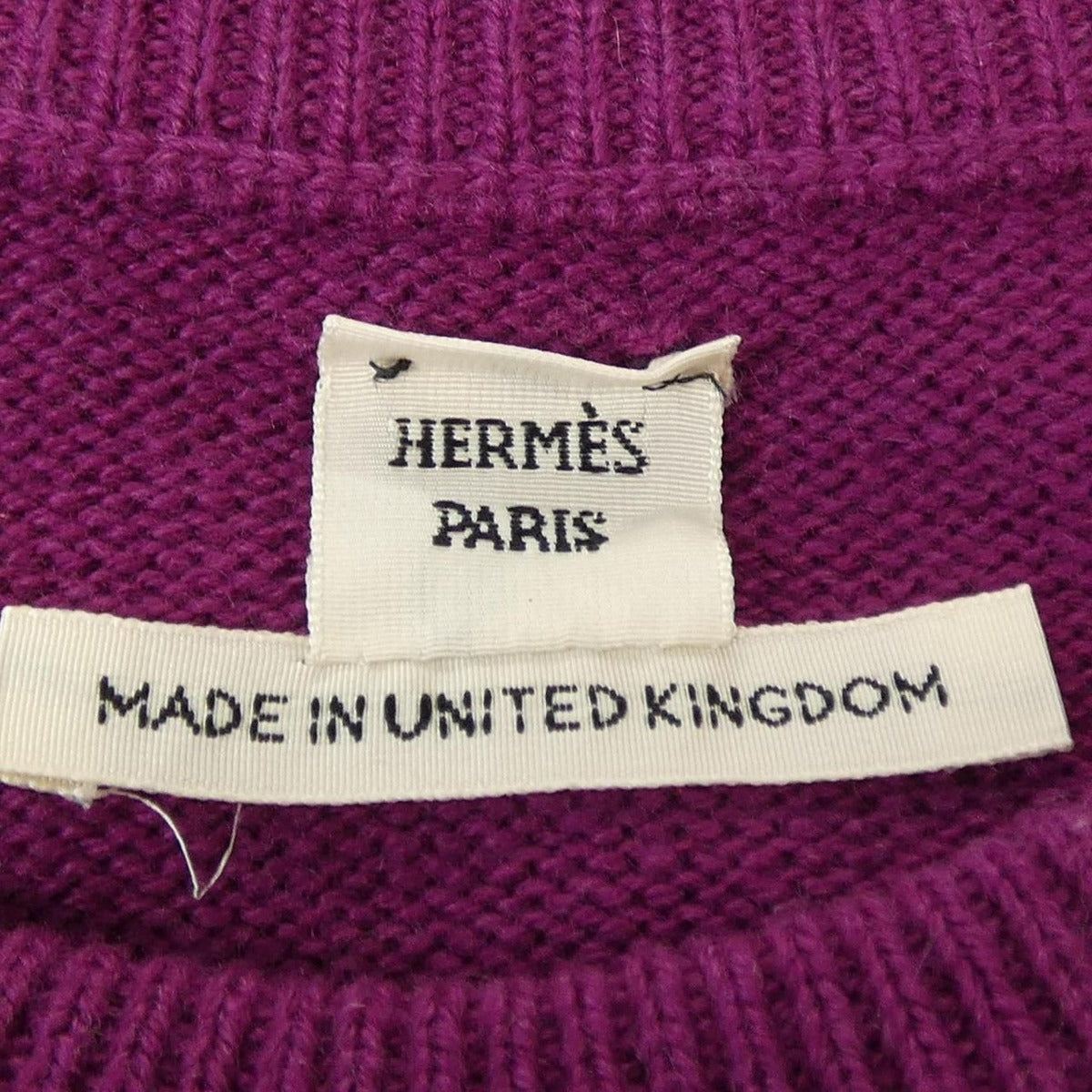 Hermes Knit Top Cashmere Purple — view 4