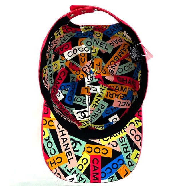 Chanel Cap Pink Coco Mark Unused Excellent Condition Hat 100% Cotton