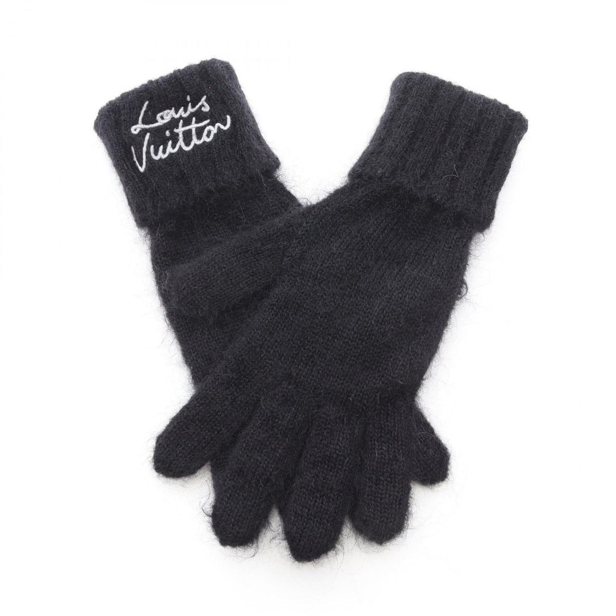 Louis Vuitton Gloves LV Script Nylon Wool