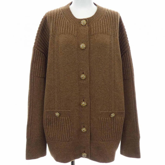 Chanel Cardigan Cashmere Brown
