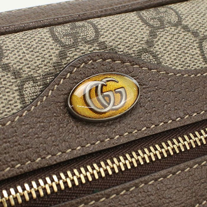 Gucci Mini Bag Ophidia 517350 Crossbody Shoulder Bag PVC Leather Women