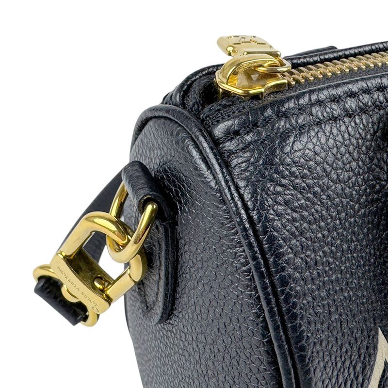 Louis Vuitton Crossbody Shoulder Bag Monogram Empreinte Bicolor Nano Speedy