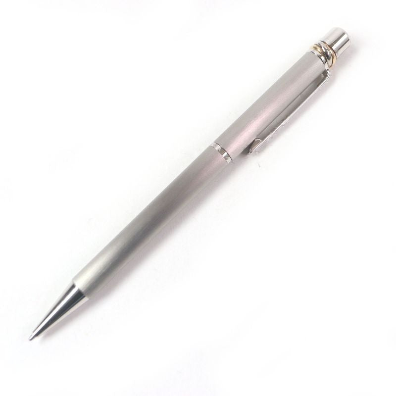 Cartier Trinity Hairline Twist Ballpoint Pen Silver And Case
