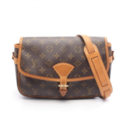 Louis Vuitton Shoulder Bag Sologne Canvas Leather