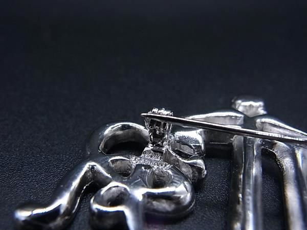 Christian Dior Christian Dior Rhinestone Pin Brooch Pin Badge