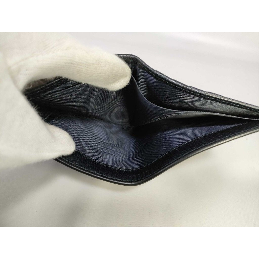 Gucci Wallet GG Supreme Black Leather Silver — view 7
