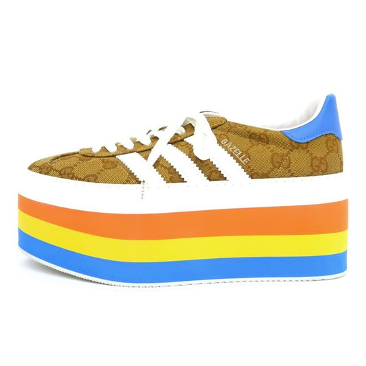 Gucci Adidas Collaboration Sneakers Thick Sole Gazelle