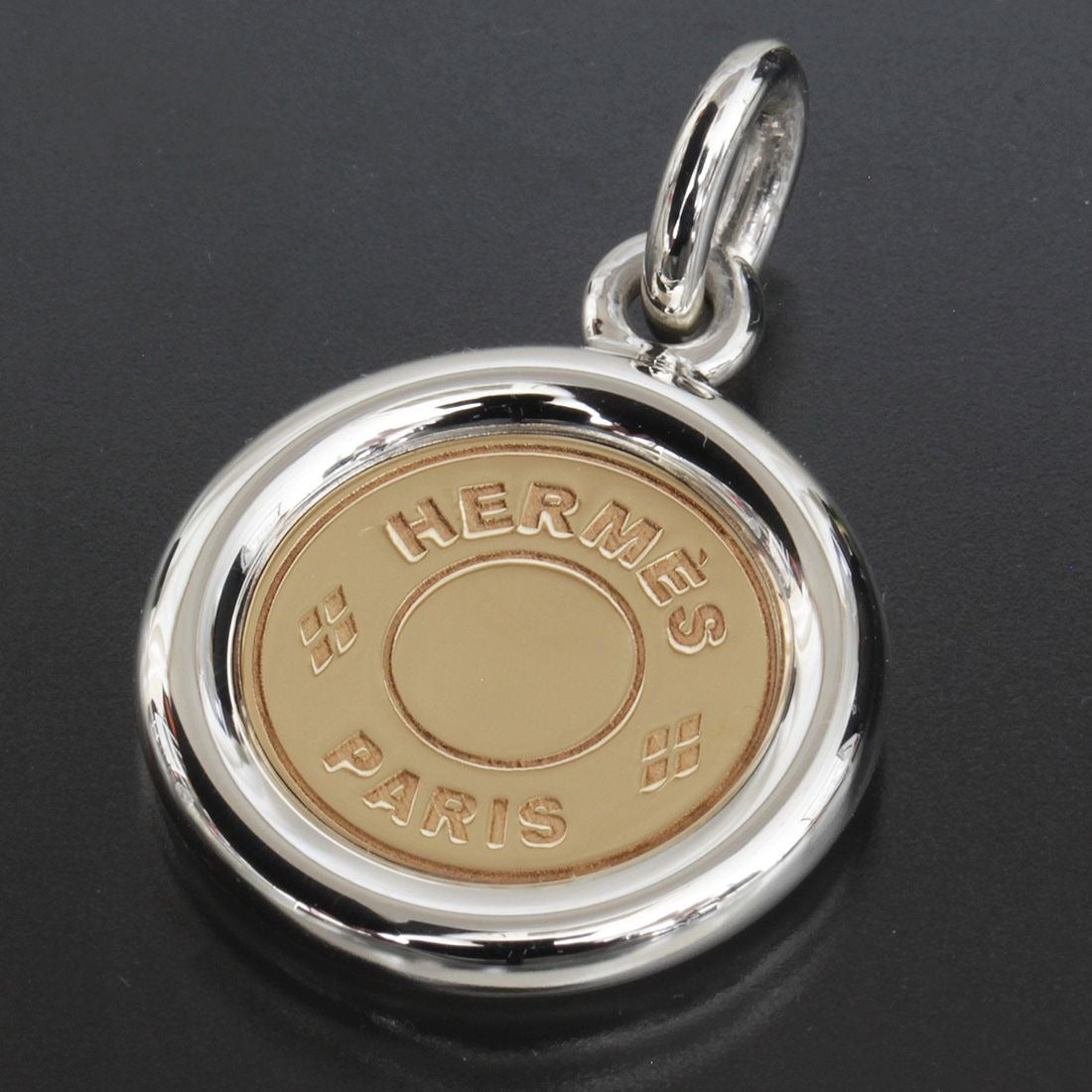 Hermes Pendant Top 18K Yellow Gold