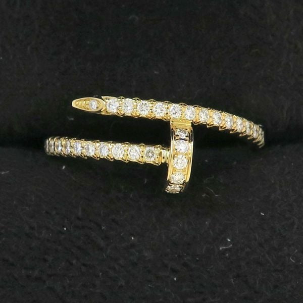 Cartier Juste Un Clou Diamond Ring Small Model 52