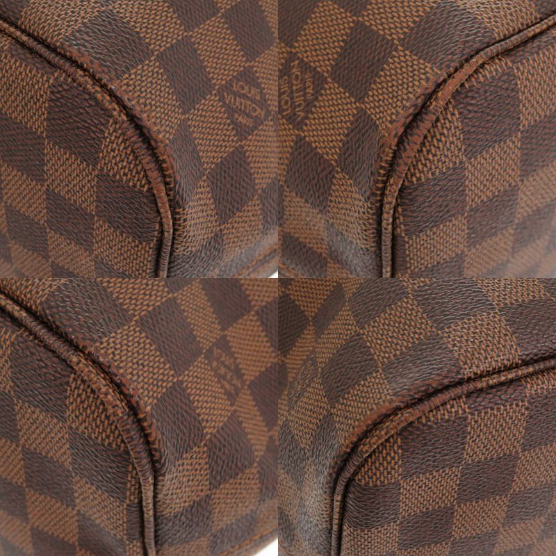 Louis Vuitton New Shape Neverfull MM Damier Threes N41358 Tote Bag LV 0156