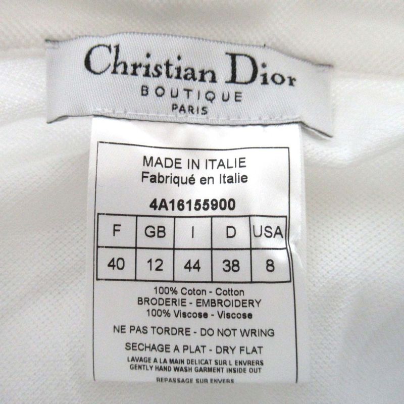 Christian Dior Galliano Period Logo Embroidery Print Short Sleeve Deer Polo