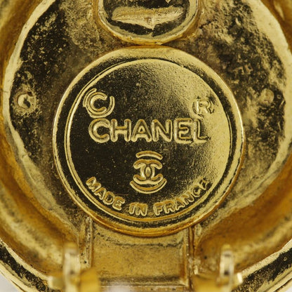 Chanel Coco Mark Vintage Gold Plated Ladies 20.7g Earring