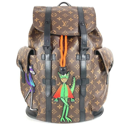 Louis Vuitton Backpack Christopher PM Canvas Brown