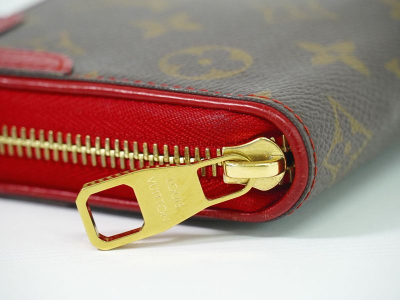 Authentic Louis Vuitton LV Zippy Wallet Retiro Monogram Round Zipper Long