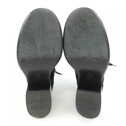 Chanel Size 36 Black Boots — view 5