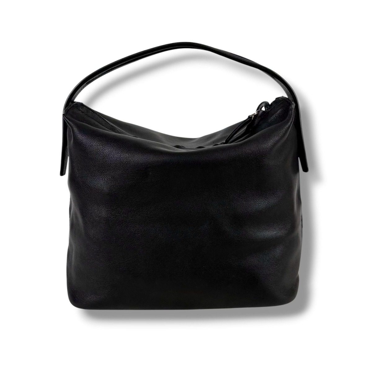Loewe Pouch Mini Handbag Leather Black — view 2