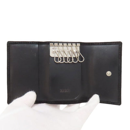 Gucci 088-0959-810-0 Horsebit Key Case Suede Women