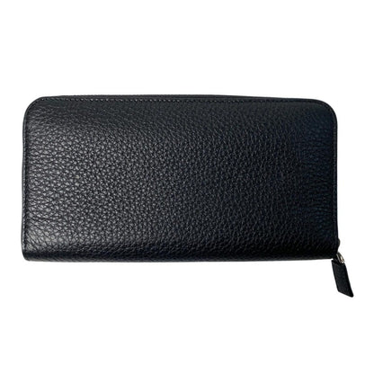 Prada Vitello Daino Leather Wallet Black — view 2