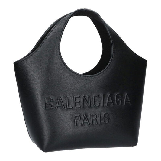 Balenciaga Mary Kate XS Logo Embossed Leather Handbag