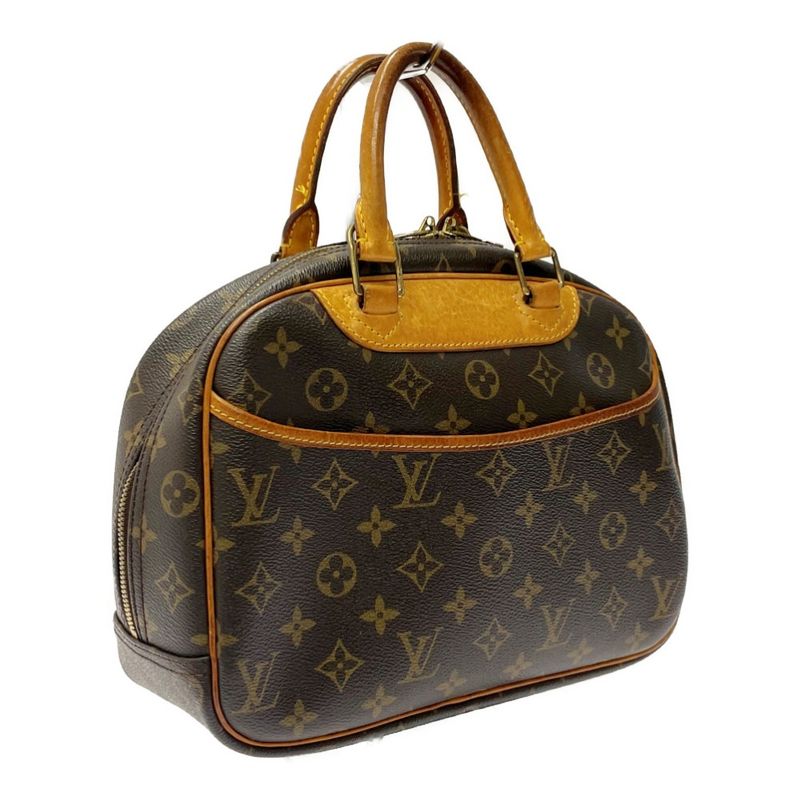 Louis Vuitton M42228 Monogram PVC Trouville Handbag Brown 326311 Handbag